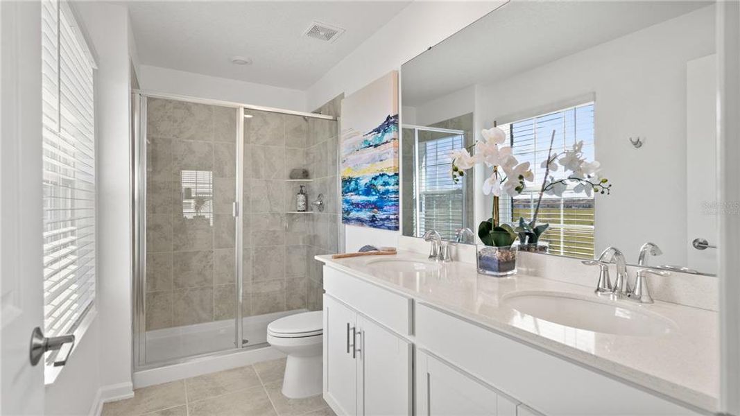 Furnished interior view inside a new home in Bridgewalk, St. Cloud (Image 8).