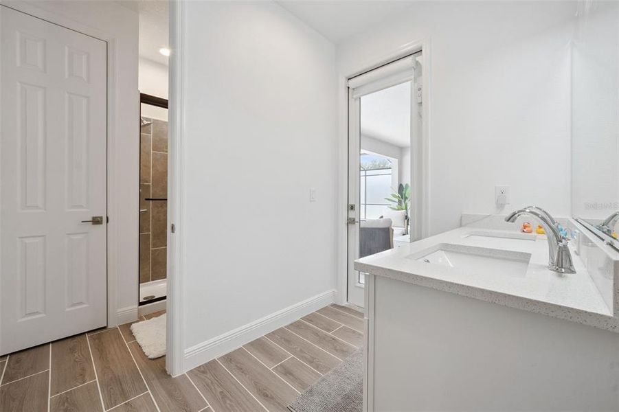 Furnished interior view inside a new home in , Mount Dora (Image 45).