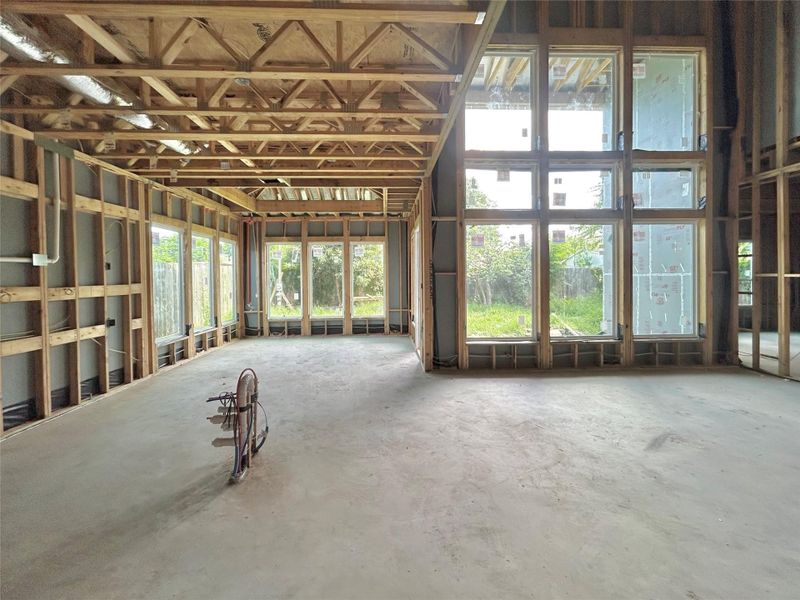 Kitchen Designed to Open Directly Into the Main Living Space. Construction Photo as of 7/20/2026