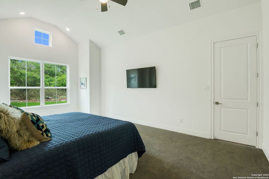 Furnished interior view inside a new home in Alamo Estates, San Antonio (Image 19).