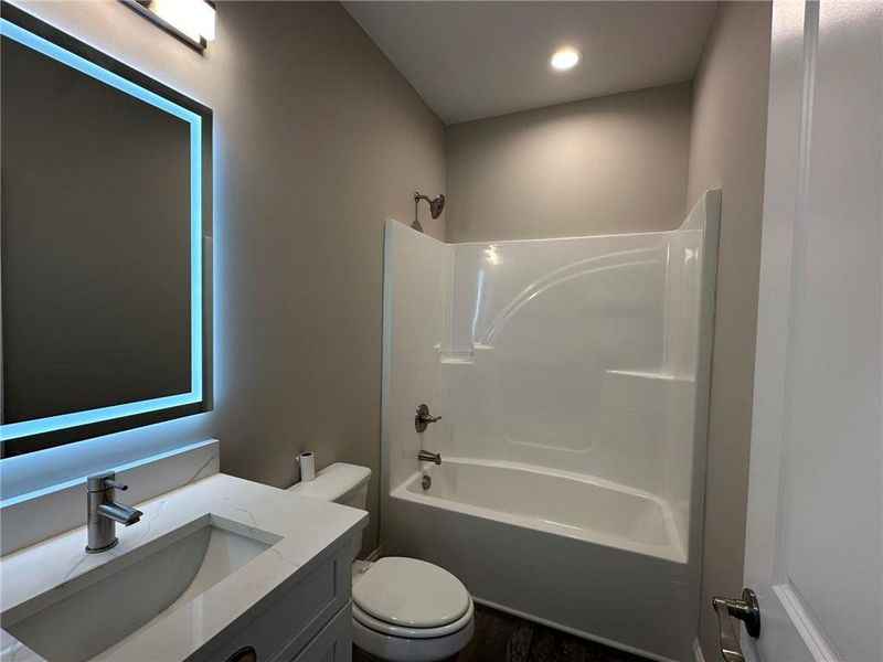 Furnished interior view inside a new home in , Augusta (Image 11).