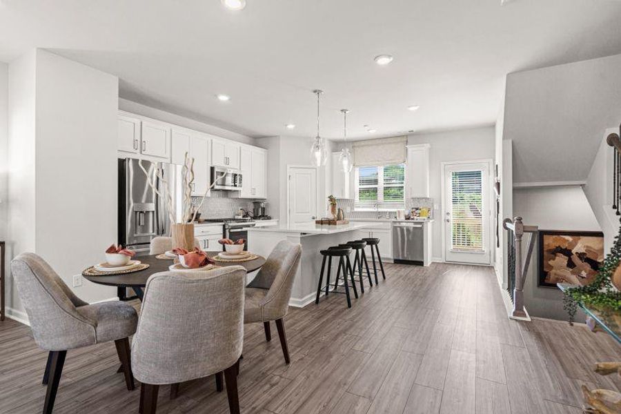 Furnished interior view inside a new home in Rosewood Farm, Lawrenceville (Image 37).