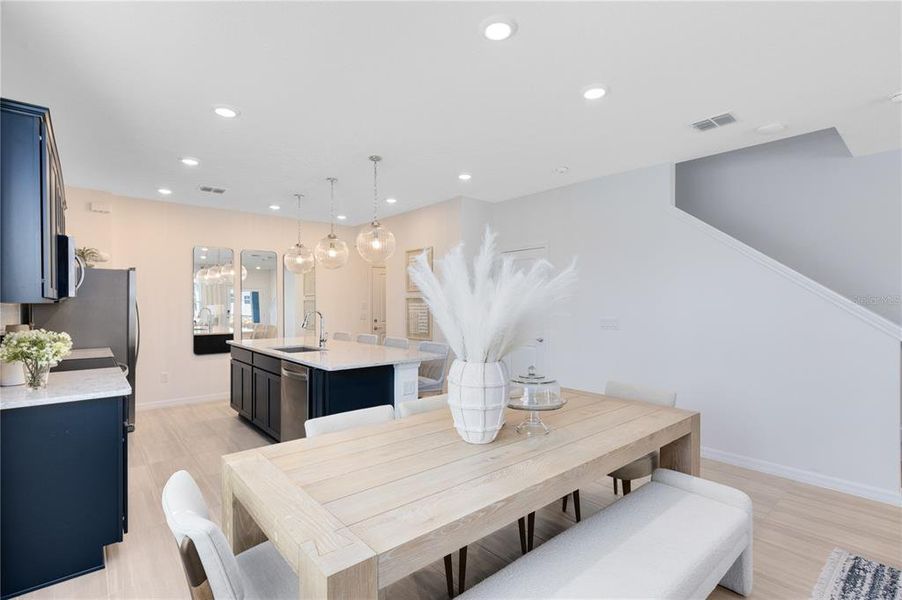 Furnished interior view inside a new home in The Cove at Nona Sound, Orlando (Image 13).