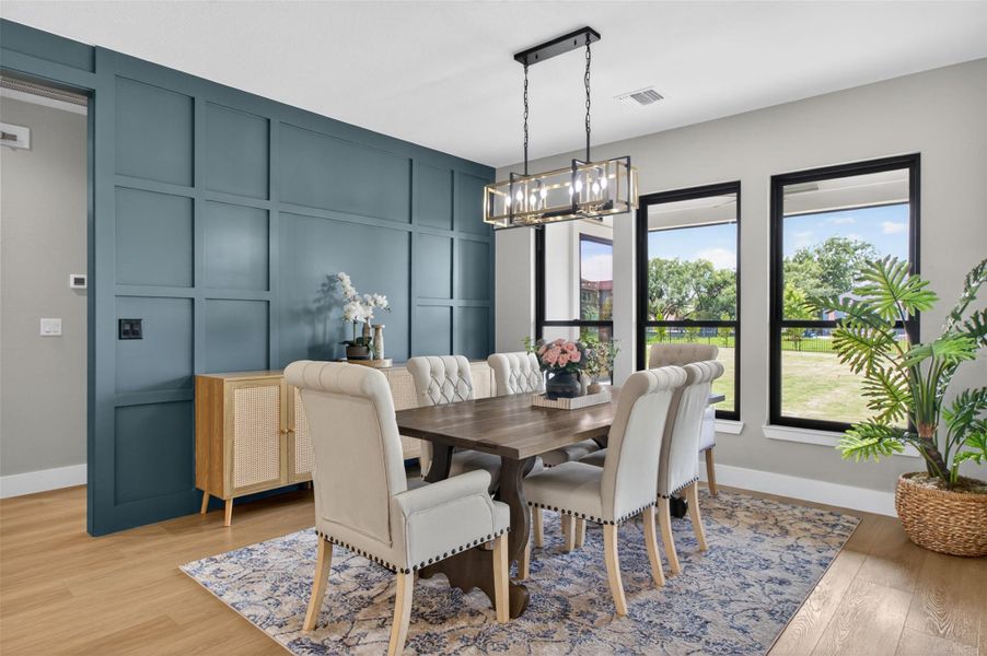 Furnished interior view inside a new home in , Kingsland (Image 18).