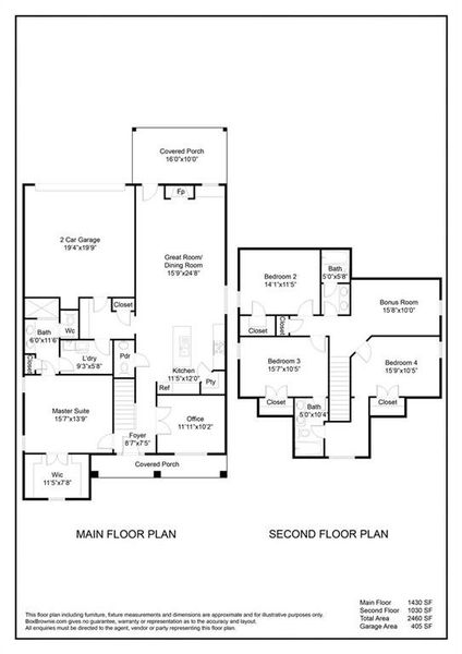 2D floor plan layout of this home in Ferguson Corners, Emerson, GA (Image 5).