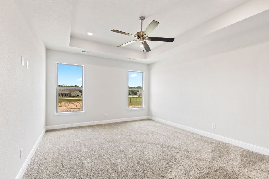 Representative unfurnished interior of a home built from the The Wilder by Doug Parr Custom Homes in Monarch Manor, Poolville (Image 12).