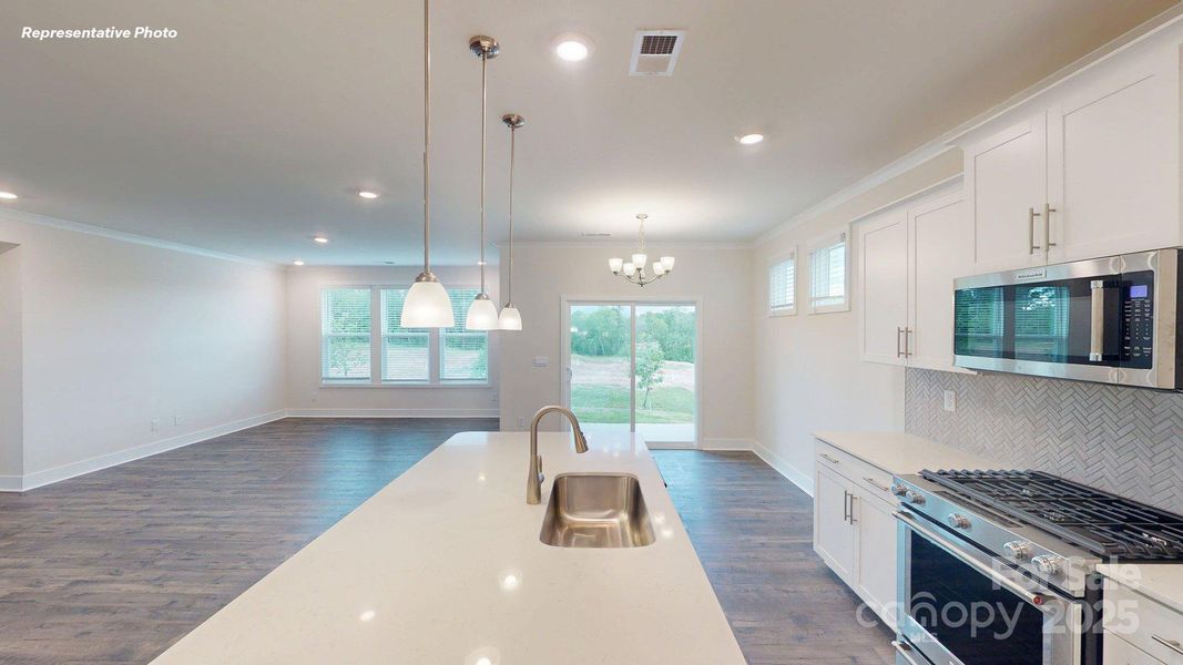 Furnished interior view inside a new home in Westport, York (Image 3).
