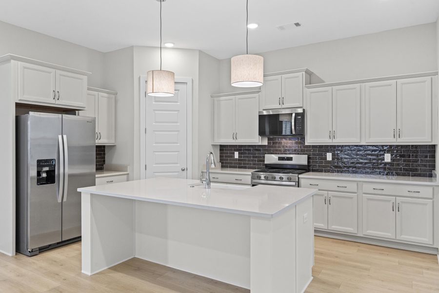 Furnished interior view inside a new home in Twin Oaks, Oakland (Image 5).
