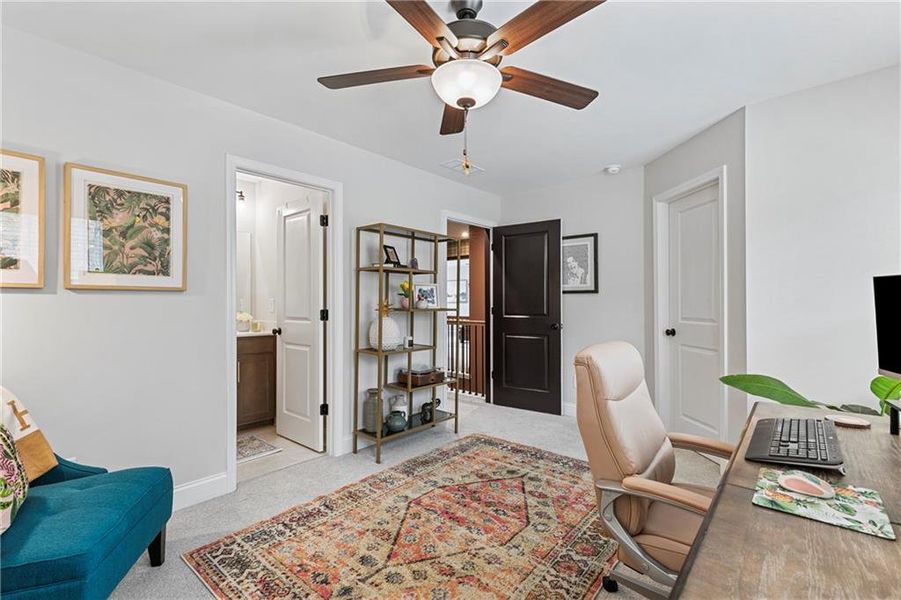 Furnished interior view inside a new home in , Hoschton (Image 34). Furnished interior view inside a new home in , Hoschton (Image 34).