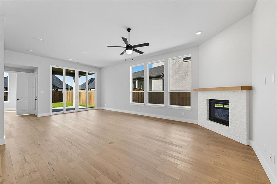Spacious, unfurnished interior of a new home in Trinity Falls, McKinney (Image 11). Spacious, unfurnished interior of a new home in Trinity Falls, McKinney (Image 11).