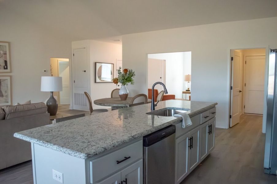 Furnished interior view inside a new home in Parkland Place, Pace (Image 15).