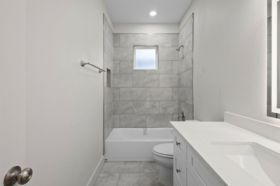 Furnished interior view inside a new home in , Nederland (Image 15). Furnished interior view inside a new home in , Nederland (Image 15).