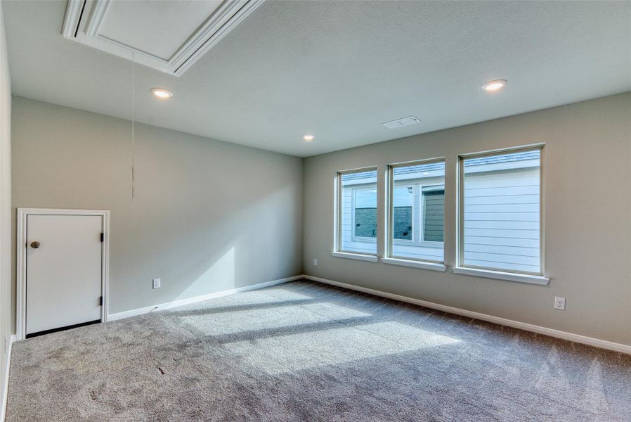 Spacious, unfurnished interior of a new home in Aldeana - Tejas Collection, Bonney (Image 22).