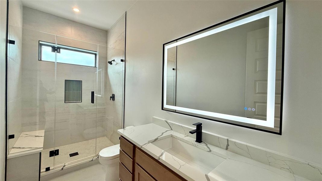 Furnished interior view inside a new home in , San Antonio (Image 13).