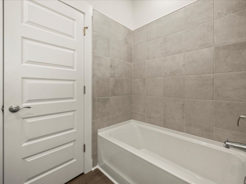 Furnished interior view inside a new home in The Coves at Lakes of Cane Bay, Summerville (Image 11).