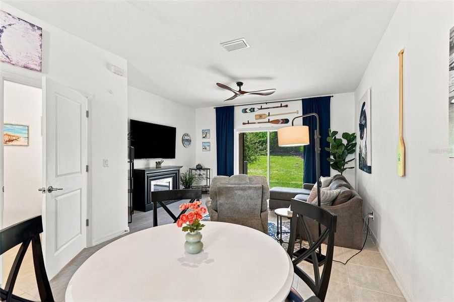 Furnished interior view inside a new home in , Bradenton (Image 15). Furnished interior view inside a new home in , Bradenton (Image 15).