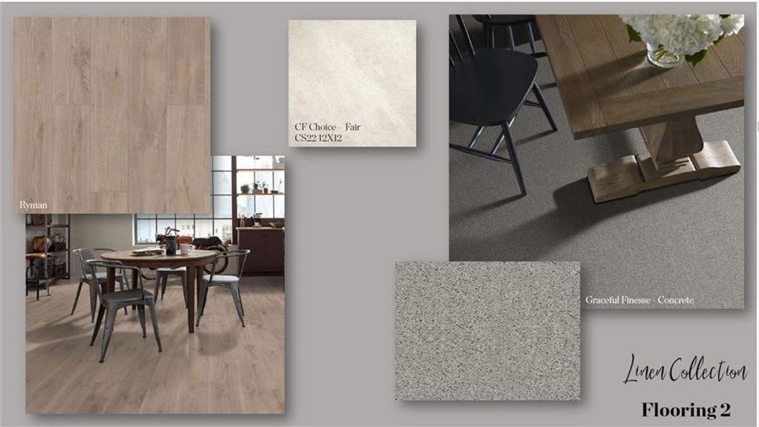 Sample of building materials used in homes in Evanshire Townhomes, Duluth (Image 37). Sample of building materials used in homes in Evanshire Townhomes, Duluth (Image 37).