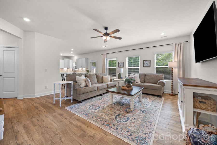 Furnished interior view inside a new home in , Monroe (Image 17).