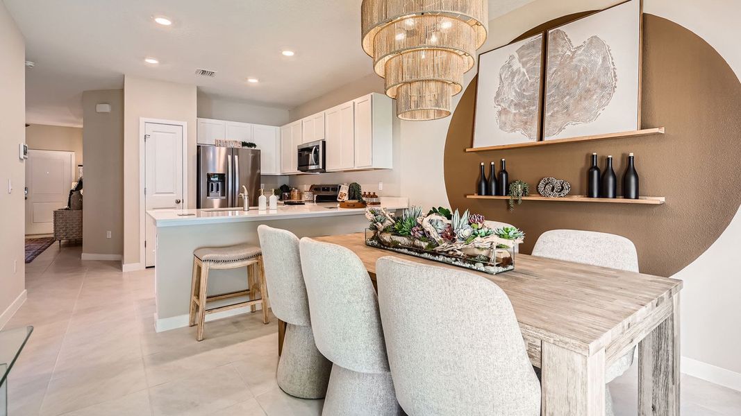 Representative furnished interior of a home built from the Opal by D.R. Horton in Ashwood Cove, Lake Worth (Image 12). Representative furnished interior of a home built from the Opal by D.R. Horton in Ashwood Cove, Lake Worth (Image 12).