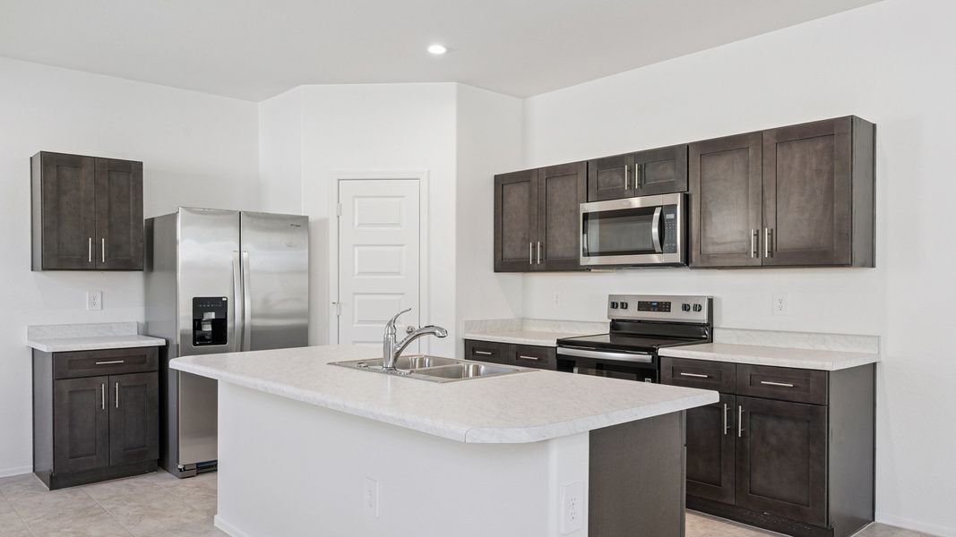 Furnished interior view inside a new home in Elena Trails, Maricopa (Image 5).