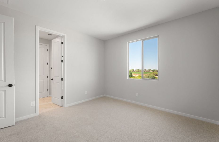 Spacious, unfurnished interior of a new home in Legado West, Queen Creek (Image 21).