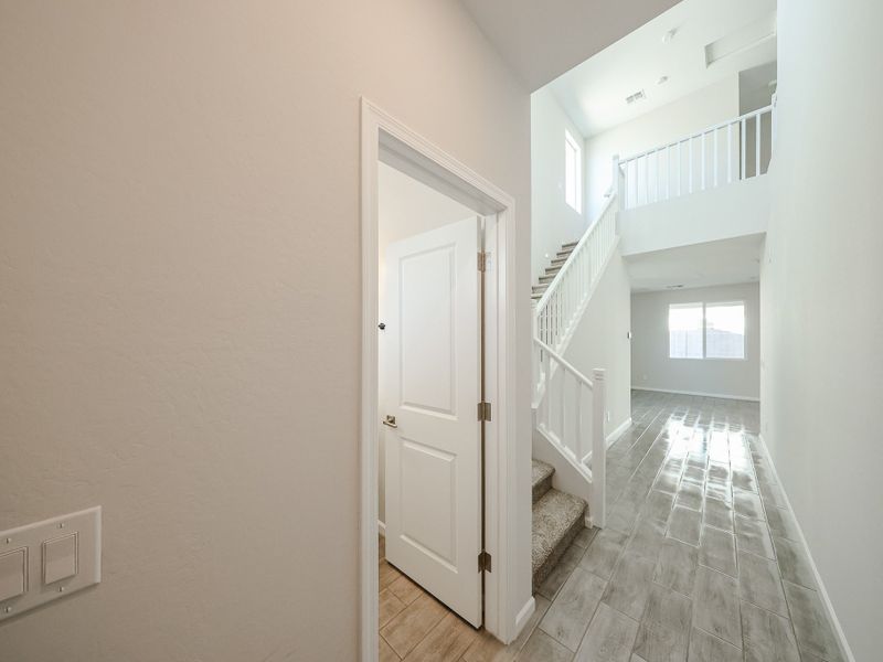 Spacious, unfurnished interior of a new home in The Ridge Collection at Superstition Vista, Apache Junction (Image 19). Spacious, unfurnished interior of a new home in The Ridge Collection at Superstition Vista, Apache Junction (Image 19).