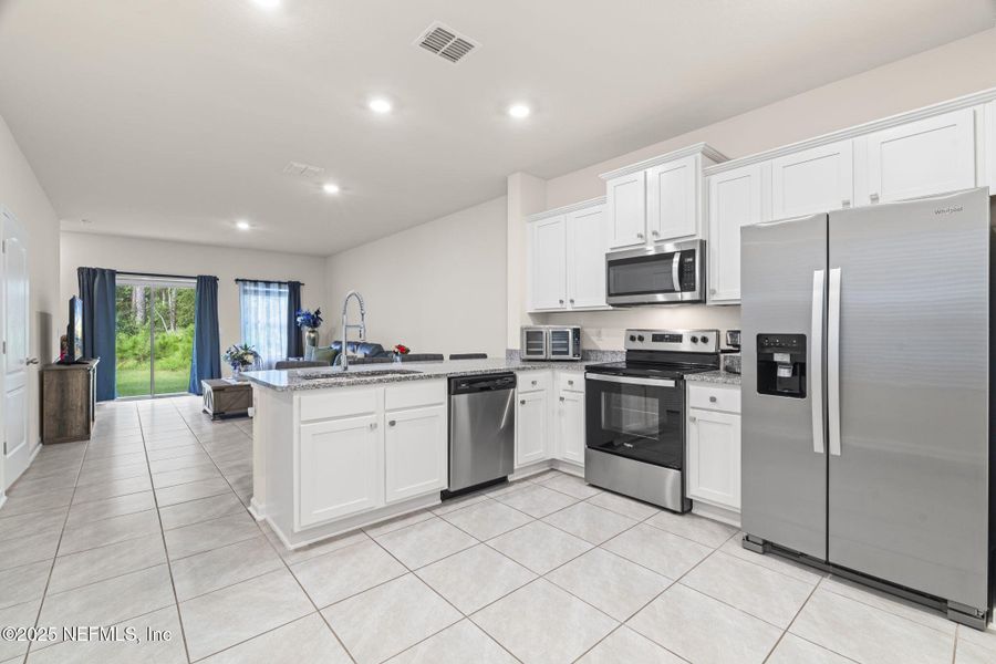 Furnished interior view inside a new home in Bridgewater, St. Augustine (Image 20).