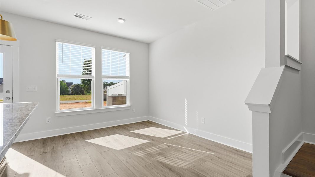 Furnished interior view inside a new home in Gresham Station, Simpsonville (Image 10).