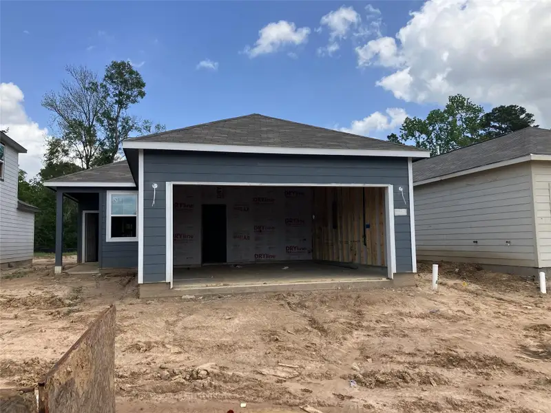 In-progress construction of a new home in Maple Heights, Porter, TX (Image 21). In-progress construction of a new home in Maple Heights, Porter, TX (Image 21).