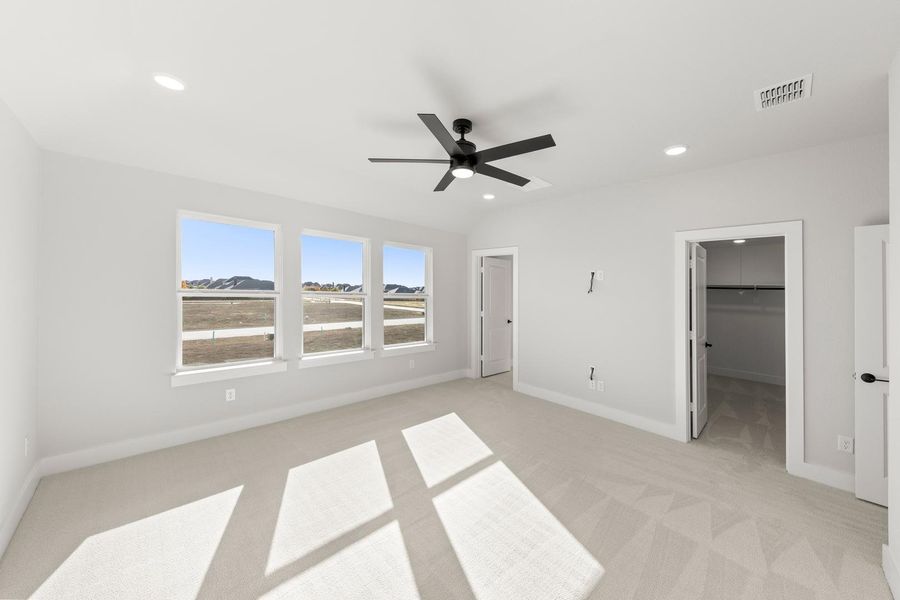 Spacious, unfurnished interior of a new home in Garden Collection at Union Park, Little Elm (Image 21). Spacious, unfurnished interior of a new home in Garden Collection at Union Park, Little Elm (Image 21).