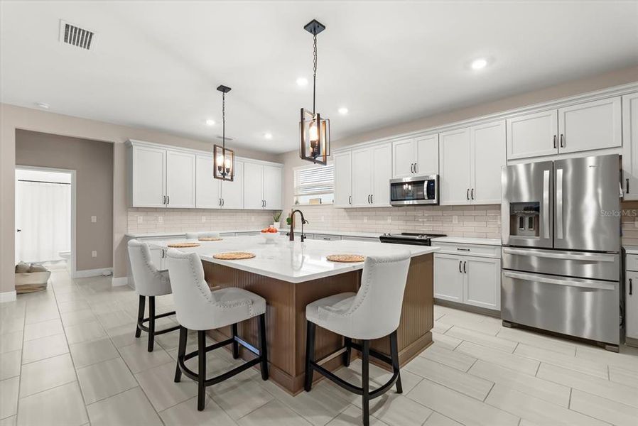 Furnished interior view inside a new home in Hills of Minneola, Minneola (Image 13).