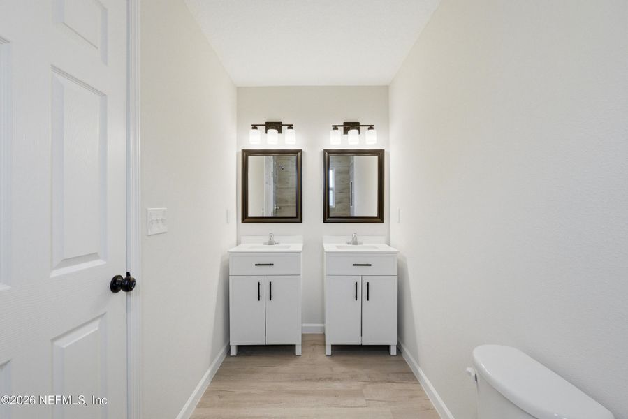 Furnished interior view inside a new home in , Jacksonville (Image 6). Furnished interior view inside a new home in , Jacksonville (Image 6).