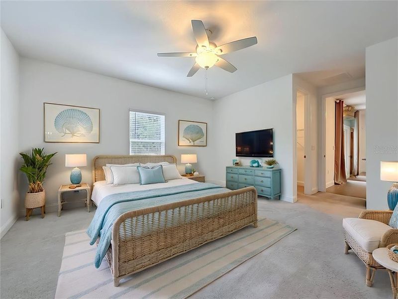 Furnished interior view inside a new home in , Ormond Beach (Image 9). Furnished interior view inside a new home in , Ormond Beach (Image 9).