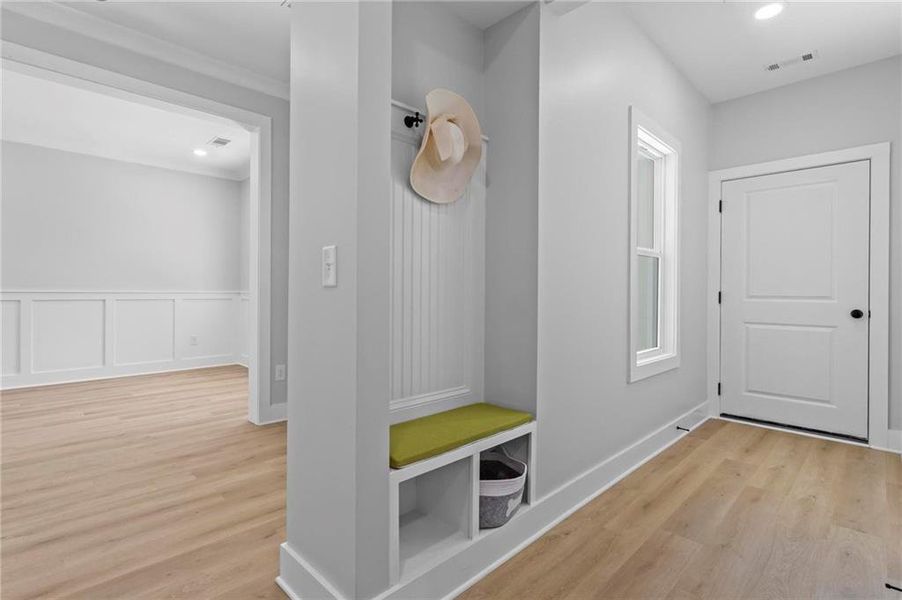 Furnished interior view inside a new home in , Marietta (Image 12).