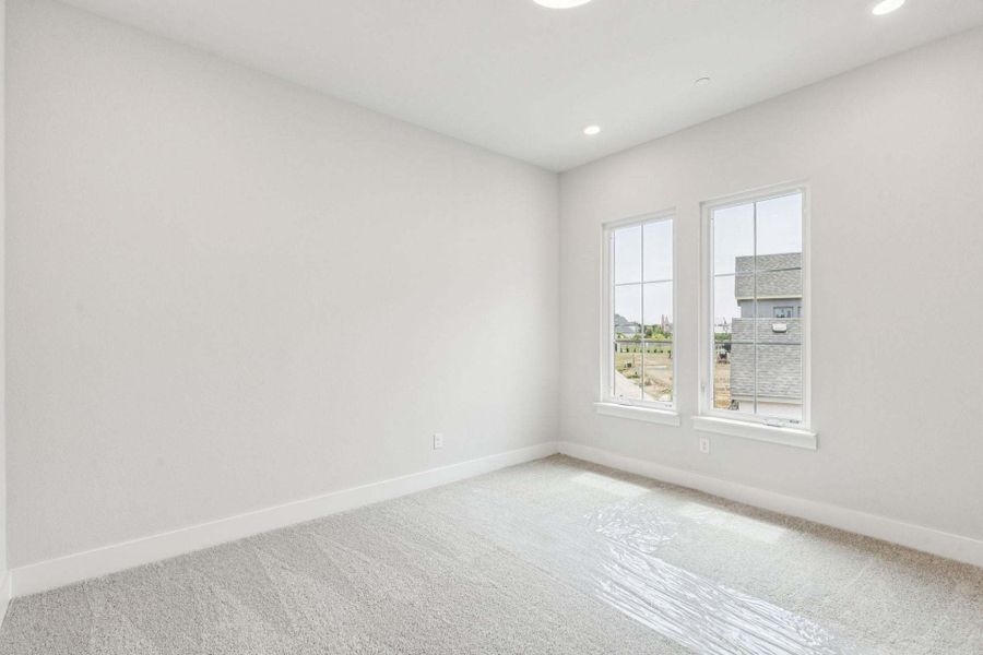 Spacious, unfurnished interior of a new home in Newman Village Townhomes, Frisco (Image 20).