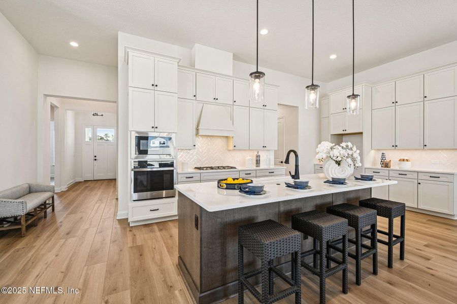 Furnished interior view inside a new home in Seabrook Village II, Ponte Vedra (Image 11). Furnished interior view inside a new home in Seabrook Village II, Ponte Vedra (Image 11).