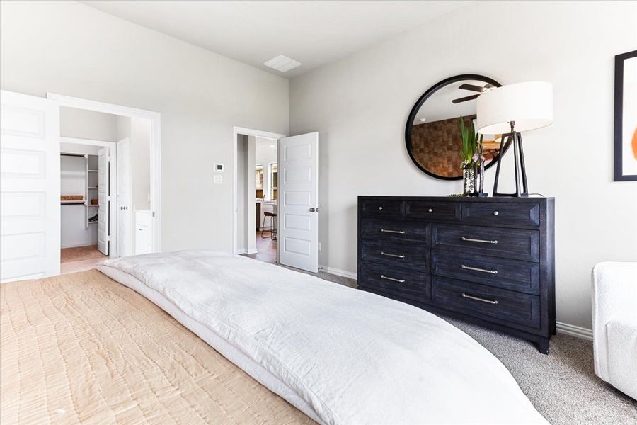 Furnished interior view inside a new home in Solterra Texas, Mesquite (Image 29).