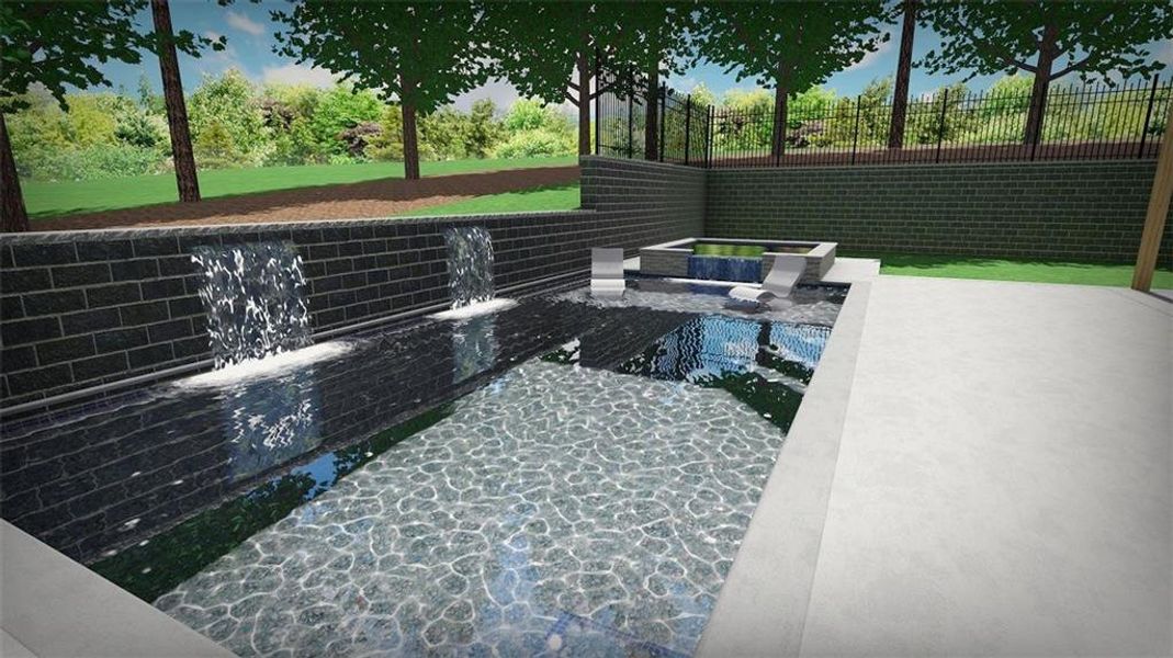 Exterior details and patio area of a home in , Sandy Springs (Image 4).