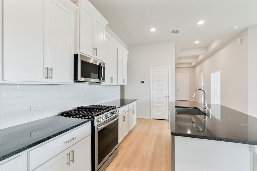 Furnished interior view inside a new home in Westland Ranch, League City (Image 6). Furnished interior view inside a new home in Westland Ranch, League City (Image 6).