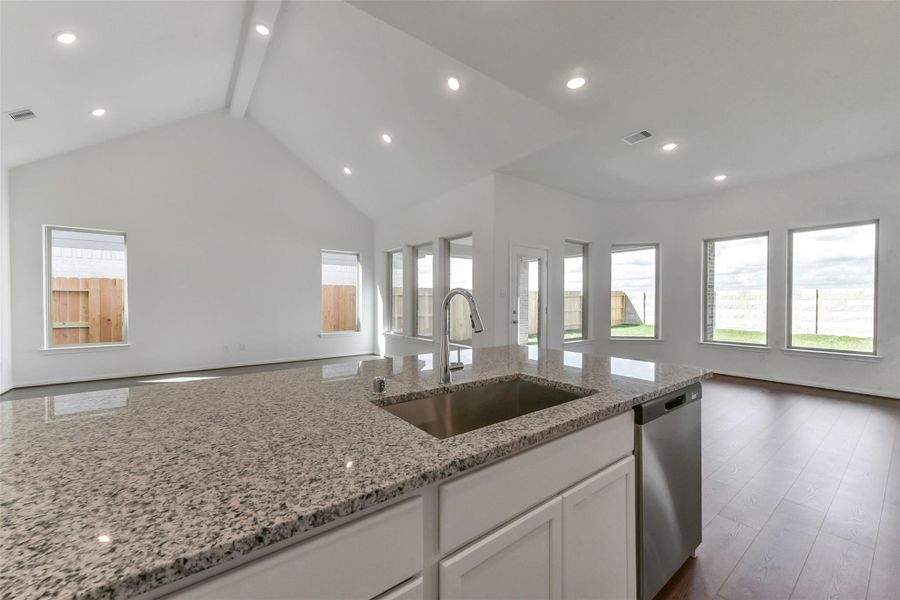 Furnished interior view inside a new home in River Ranch Meadows, Dayton (Image 13).