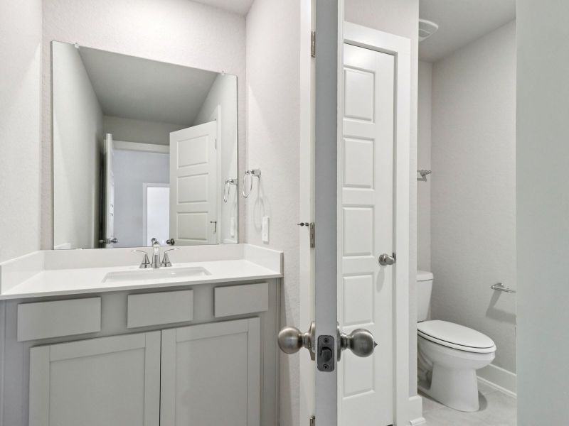Furnished interior view inside a new home in Sagebrooke - Premier Series, San Antonio (Image 7).