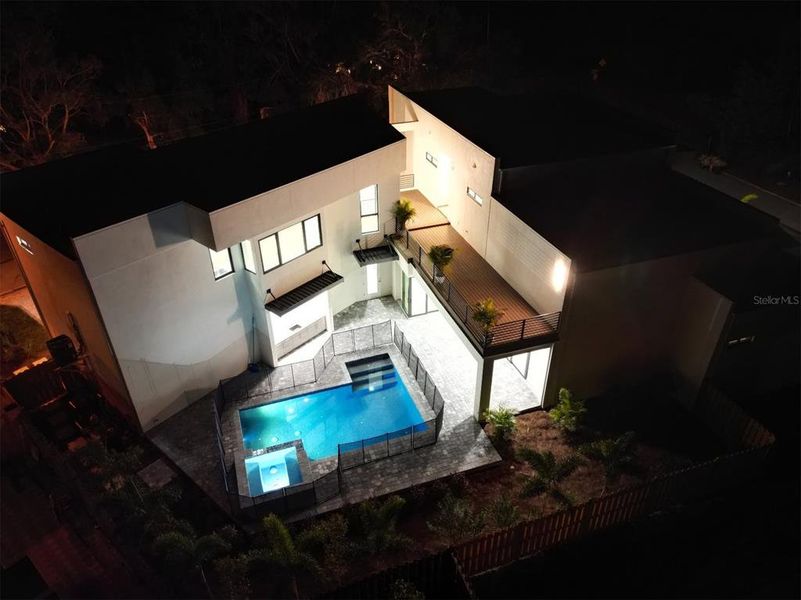 Front exterior of a new home in , Sarasota, FL, highlighting curb appeal (Image 32). Front exterior of a new home in , Sarasota, FL, highlighting curb appeal (Image 32).