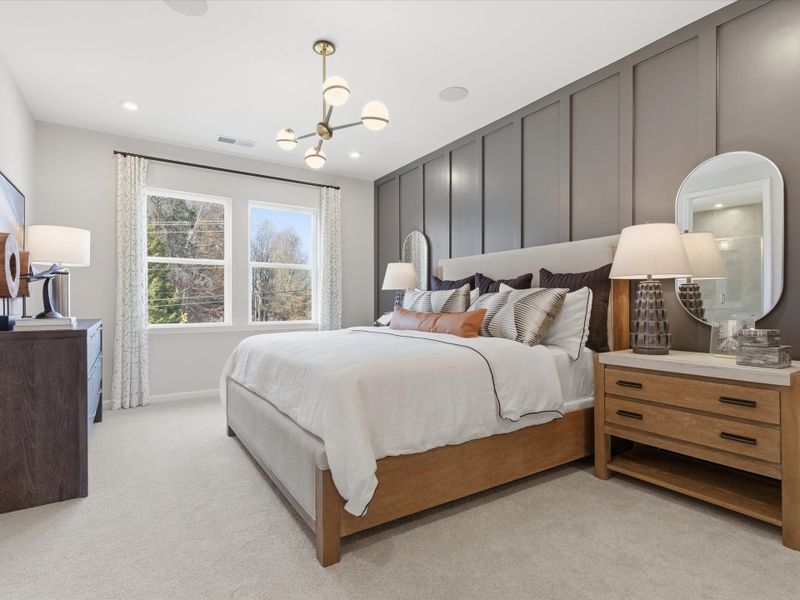 Representative furnished interior of a home built from the Boone by Tri Pointe Homes in Amplitude, Charlotte (Image 9). Representative furnished interior of a home built from the Boone by Tri Pointe Homes in Amplitude, Charlotte (Image 9).