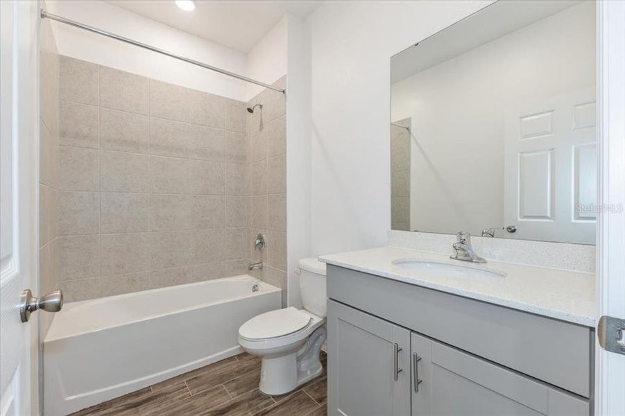 Furnished interior view inside a new home in Leela Reserve, Tavares (Image 3). Furnished interior view inside a new home in Leela Reserve, Tavares (Image 3).