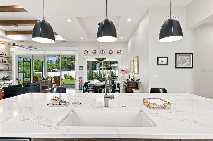 Furnished interior view inside a new home in , Winter Haven (Image 9).