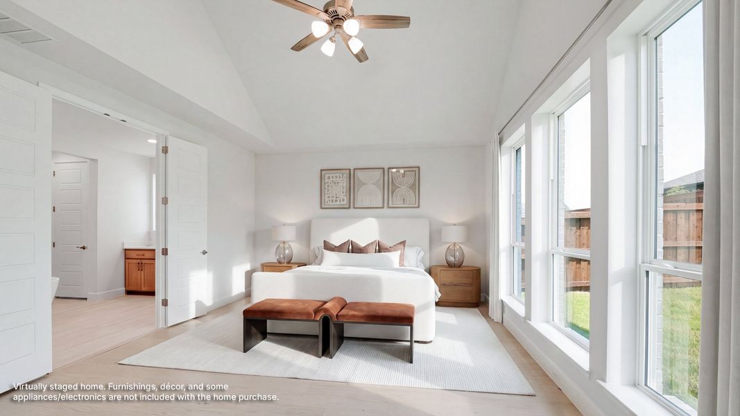 Furnished interior view inside a new home in Terraces, Rockwall (Image 8). Furnished interior view inside a new home in Terraces, Rockwall (Image 8).