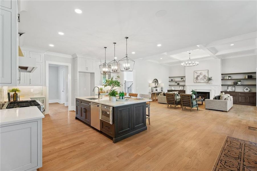 Furnished interior view inside a new home in , Milton (Image 10).