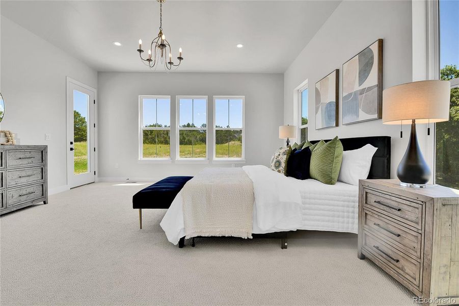 Furnished interior view inside a new home in , Franktown (Image 30).