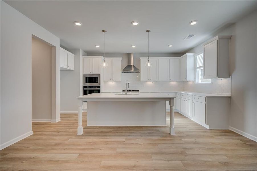 Furnished interior view inside a new home in Burchwood, Stockbridge (Image 9).