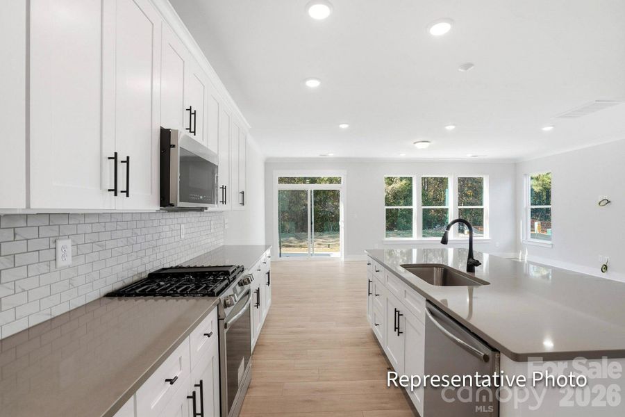 Furnished interior view inside a new home in Harrisburg Village, Harrisburg (Image 4).